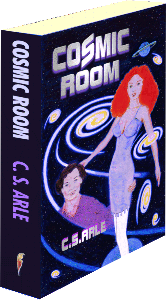 Shown here is the Paperback edition of Cosmic Room